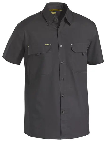 Bisley Workwear X Airflow™ Ripstop Shirt Short Sleeve BS1414 - City Workwear